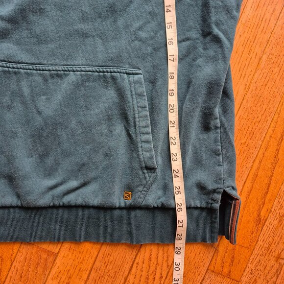 Kolby Relaxed Fit Hoodie Teal Size Large - Picture 9 of 10